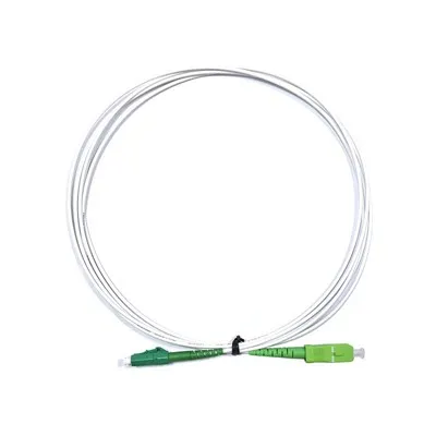 Dây nối sợi quang Simplex bọc thép LC/APC đến SC/APC, 2,5m, 2,0mm – Kết nối tủ và thiết bị an toàn