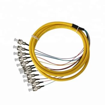 FOCC G652 G655 G657 0.9mm FC SM / MM Simplex 12core 12 màu Sợi quang