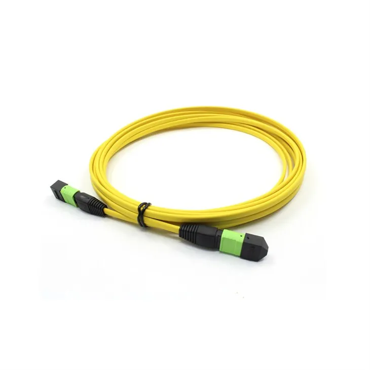 Đầu nối tab kéo đẩy nữ 12 sợi Singlemode MTP với tổn thất chèn thấp